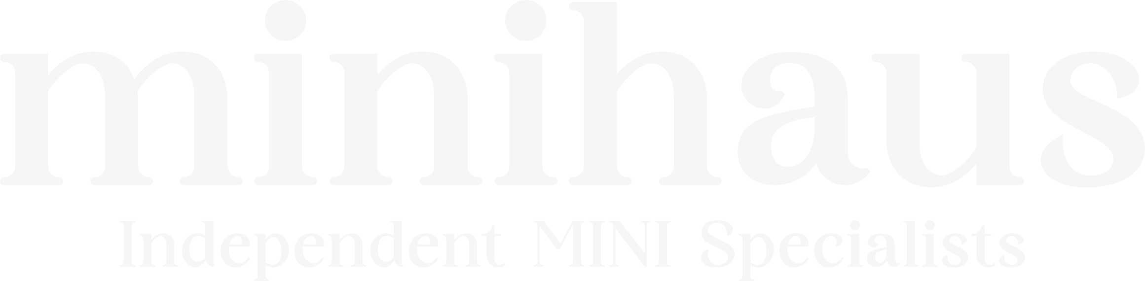 minihaus logo inverse